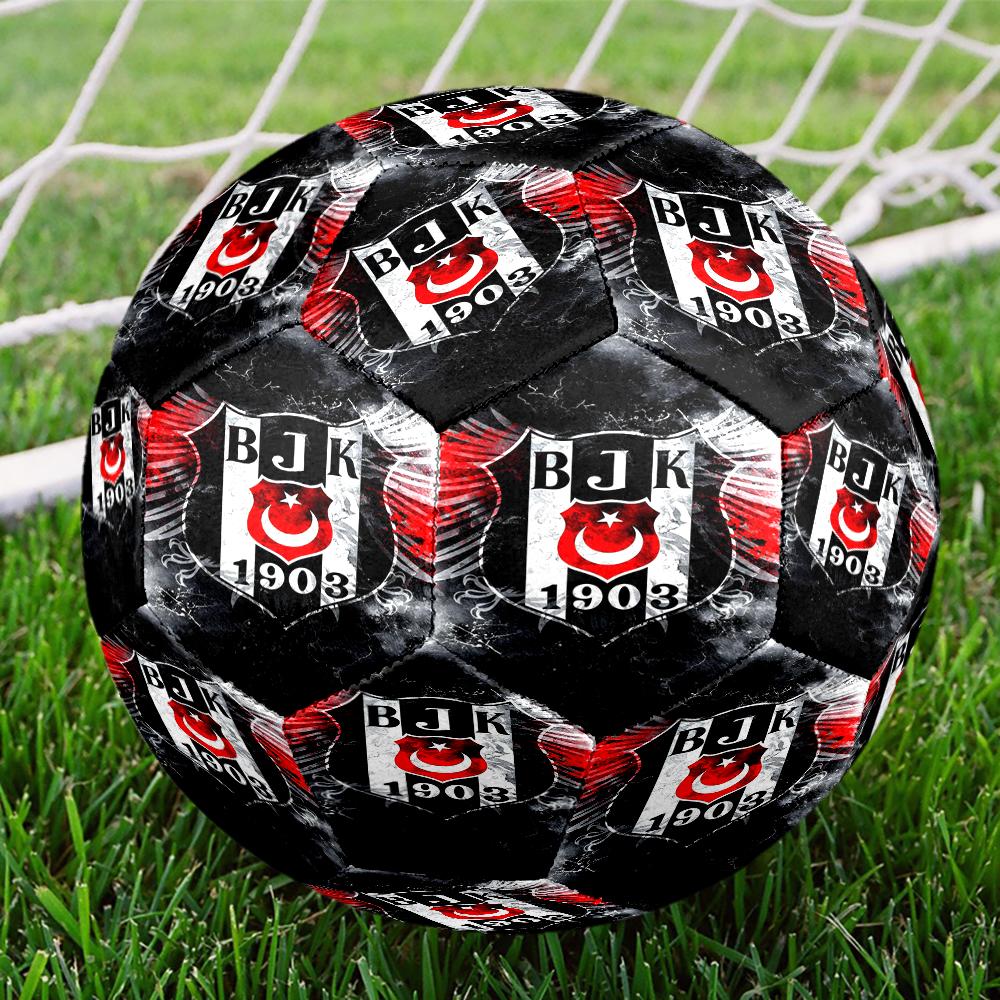 Be?ikta? Istanbul Football Club Size 5 Soccer Ball,Indoor/Outdoor Suitable for Training Matches Tournaments Practice Games Perfect Gift for Fan