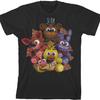 Bioworld Youth Boys Five Nights At Freddy's T-Shirt 3pk