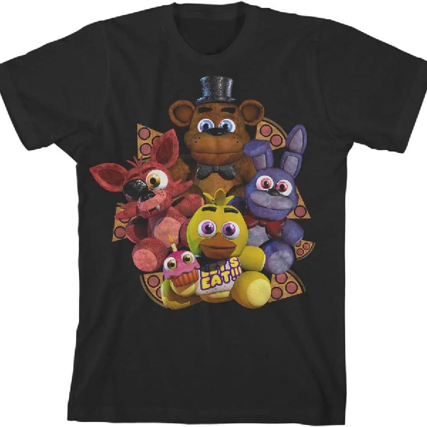 

Bioworld Youth Boys Five Nights at Freddy s T-Shirt 3pk S