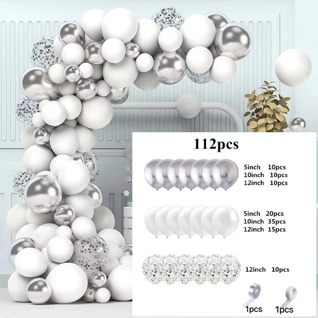 Vintage Balloon Chain Birthday Party Balloon Package Wedding Wedding Arrangement Latex Balloon Chain Set