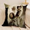 The L-Lord Of The R-Rings Movie Cushion Cover Pillowcase Ultra Soft Skin Friendly Fabric Cloud Like Comfort & Concealed Zipper