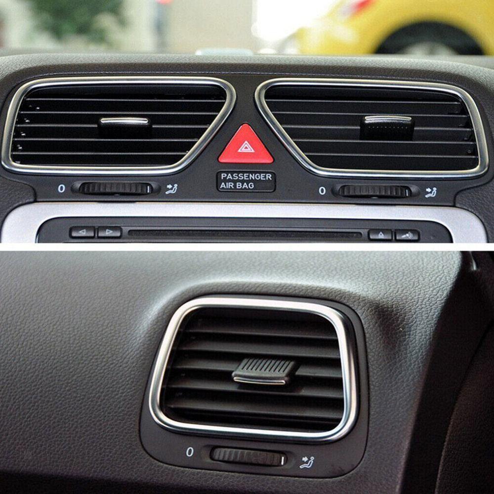 Accessories OEM Vent Grille Slide Universal DIY Vent Clips Repairing A/C Outlet Clips for VW Jetta 1KD819728 Interior Trim