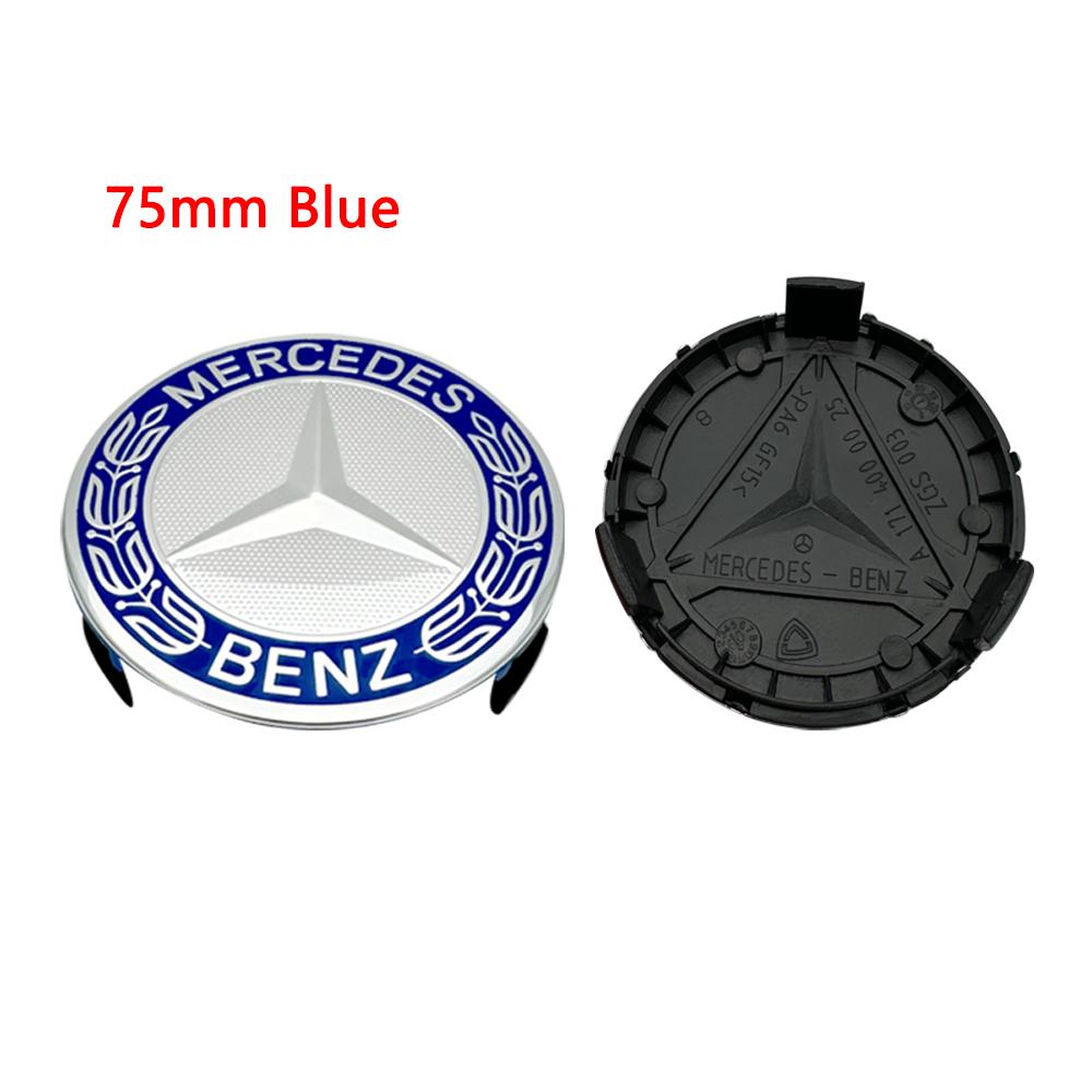 

4pcs 75mm Black Car Wheel Center Caps Hub Caps For Mercedes Benz W176 W177 W204 W205 W212 W213 W206 X156 X253 W117 Accessories