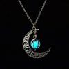 Moon Glowing Luminous Hollow Pumpkin Fashion Pendant Charm, Birthday , The Dark Gifts