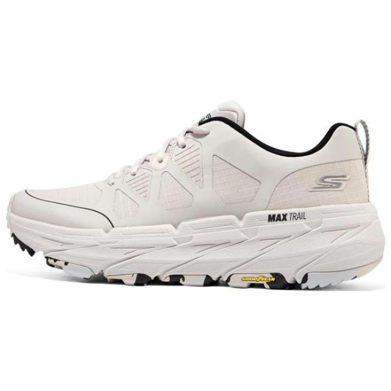 Skechers Max Cushioning Premier Trail Men Mesh Low Running Shoes Natural 220592C-NAT 41