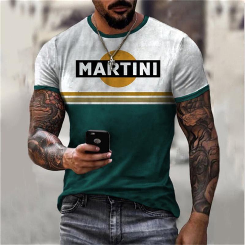 Men Short Sleeve Oversized T-Shirt Vintage Streetwear Boys Tees Tops