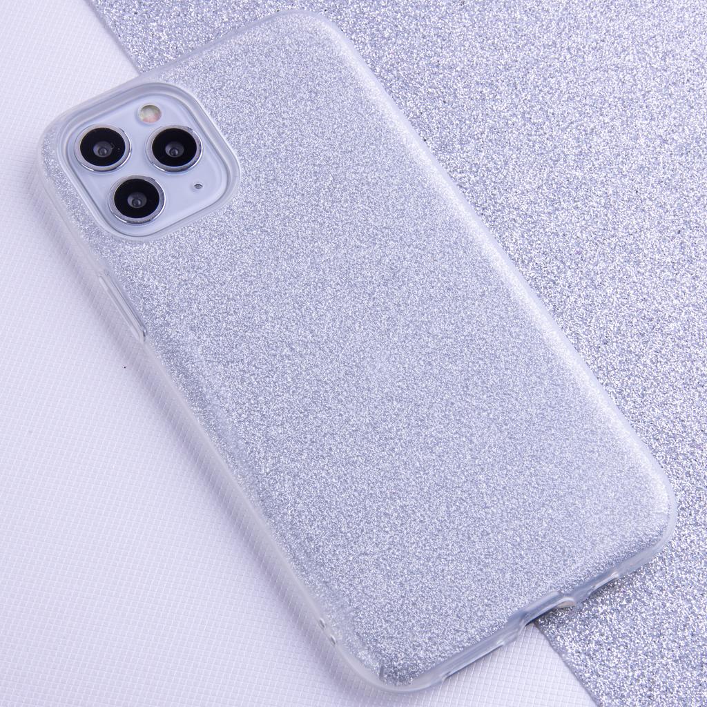 3-in-1 Glitter Case For Xiaomi Redmi Note 10 5G / Poco M3 Pro / M3 Pro 5G Silver