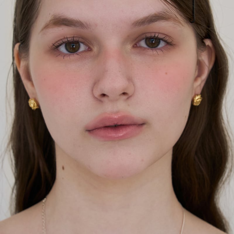 STILL INSTANT Rose with Dew - Earring 01 (2colors)