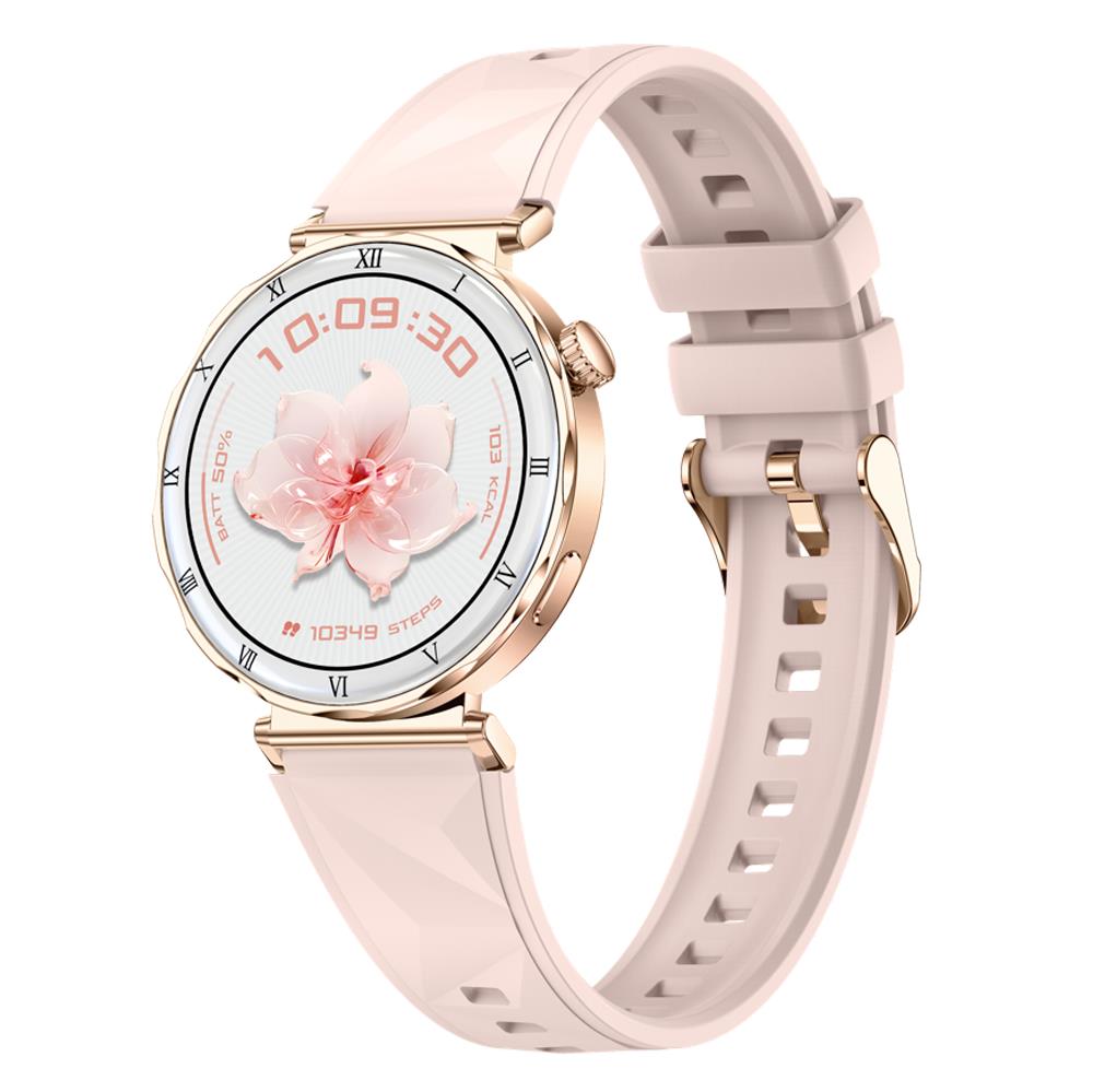 

Sleep Health Monitor Women Smartwatch Information Push Blue Tooth Call Smart Watch Sports Fitness Music 1.19 Inch Amoled Screen