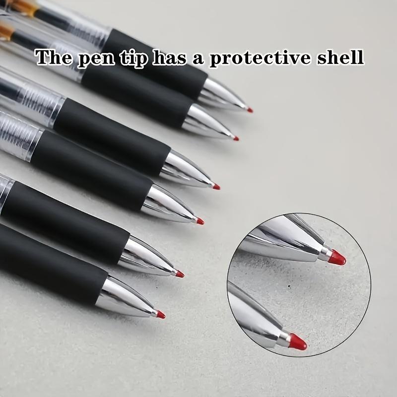 Set of 18 Adorable Gel Pens,Featuring a 0.5Mm Extra-Fine Point,Retractable Plastic Tips, Suitable for School And Office Supplies