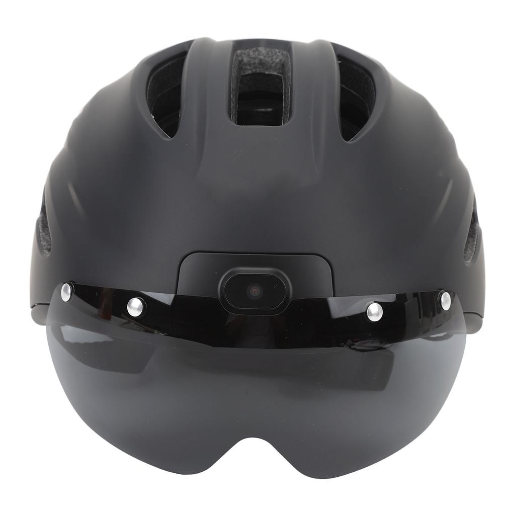 Smart Bike Helmet with 4K 30FPS Action Camera Bluetooth Real Time Video Recording GPS Smart Cycling Helmet with 32GB