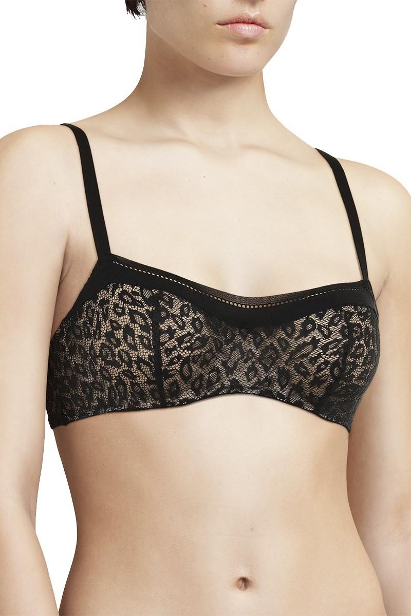 

Топ з м якою чашкою Passionata (95312) 85C прозорий колір чорний