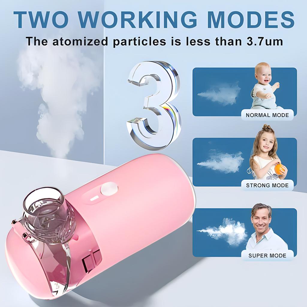 Přenosný nebulizátor Kapesní jemný atomizační nebulizátor Síťový atomizér Tichý inhalátor Nebulizér Inhalátor pro dospělé Děti