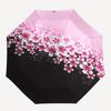 1pc Cherry Blossom Artwork Umbrella with Plastic Handle,Compact & Stylish,Suitable for All Seasons ptys26044