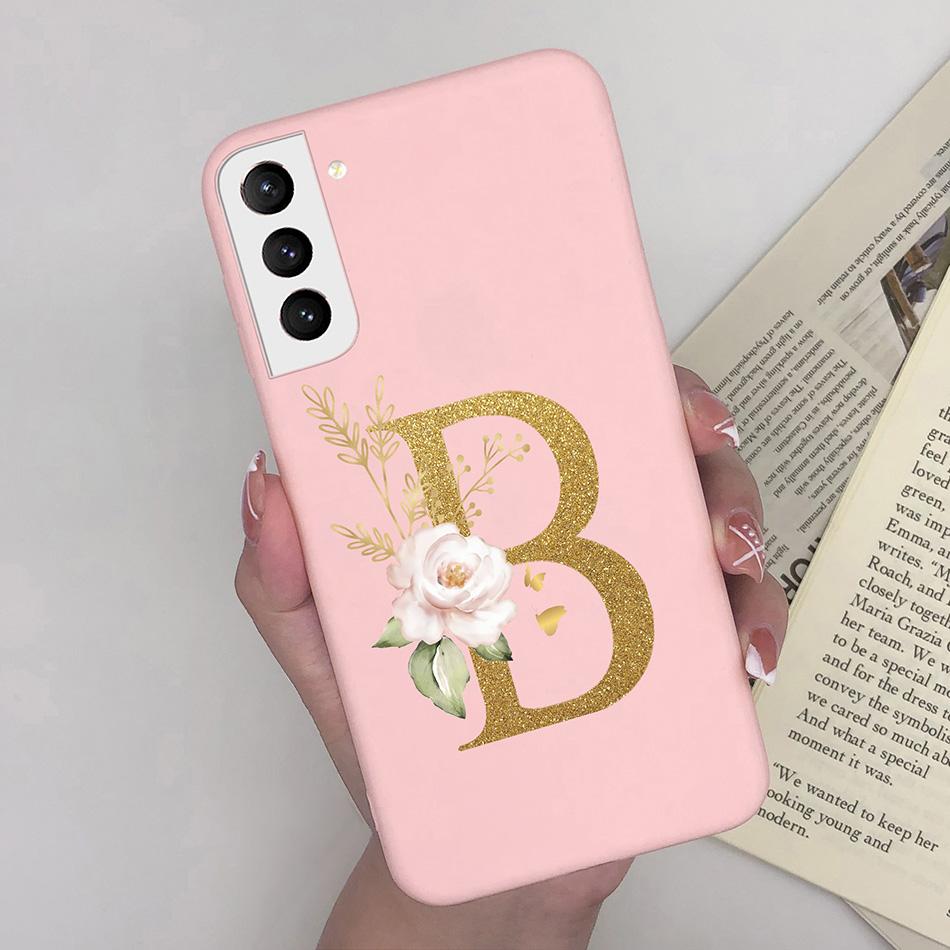 For Samsung S21 FE S21 Ultra Plus Case Slim Soft Cute Letters Cover For Samsung Galaxy S21 Plus 5G S21+ S 21 Ultra Phone Cases