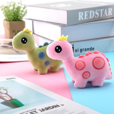 Crown Dinosaur Plush Figure Doll Soft Stuffed Lovely Cartoon Dinosaur Animals Plush Toys Birthday