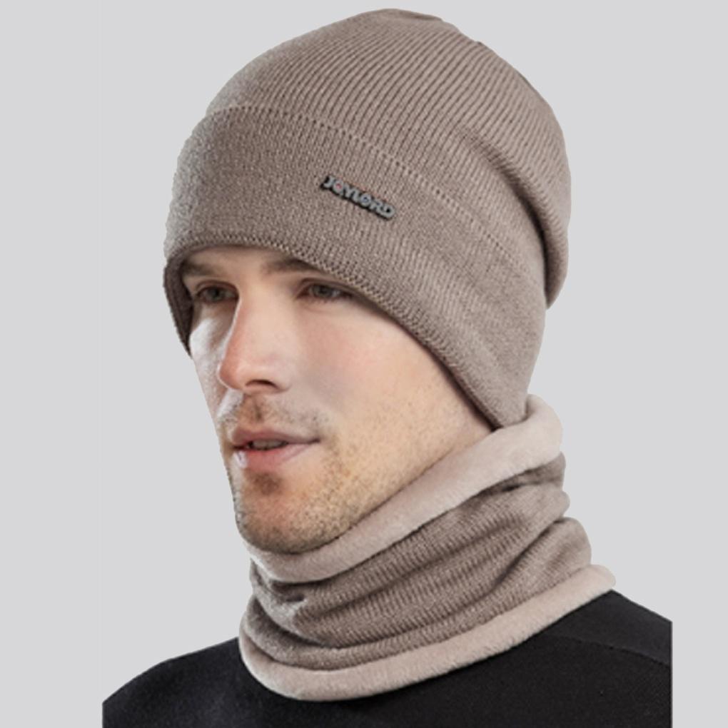 Winter Cold Weather Gear Neck Warmer Warm Beanie Knit Hat Set