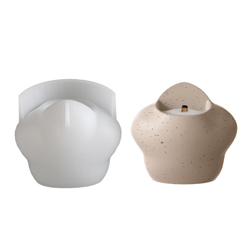 Multipurpose Sturdy Silicone Star Candle Holder Mould Set Portable for Resin Plaster Craft Supplies Assorted Sizes 1