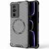 For Xiaomi Poco F5 Pro 5G/K60 5G/K60 Pro 5G Magnetic Case TPU+PC Honeycomb Cushioning Shockproof Phone Cover
