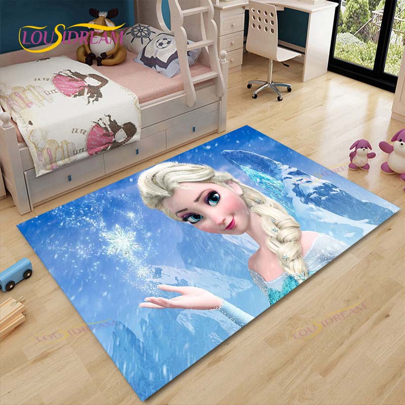 Anime Frozen Carpet Kids Carpets Living Room Tea Table Mats Bedroom Rug Washable Floor Mats Household Area Mat Dinosaur Rug