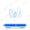 Tempered Film for Baojun Xiangjing Navigation Screen & Seat Adjustment Protection