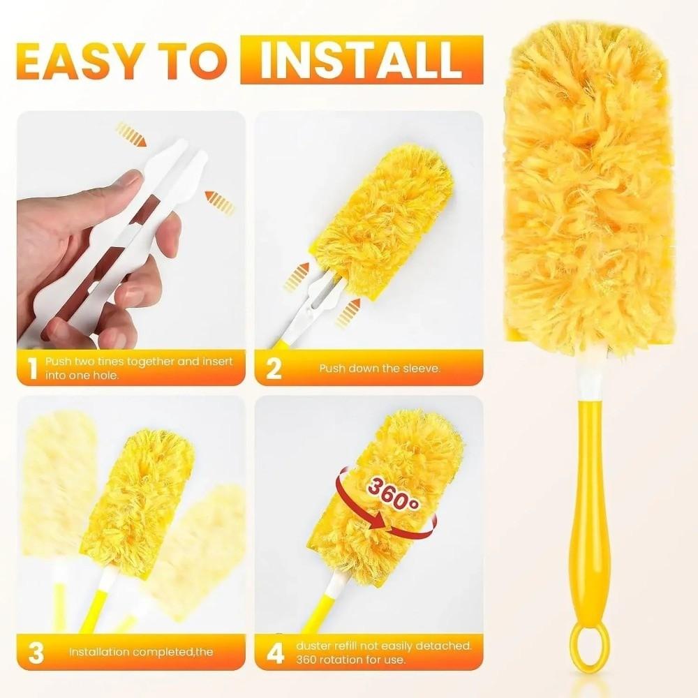 1/10pcs Electrostatic Adsorption Dust Duster Disposable Dusters Kit  Household Cleaning Artifact