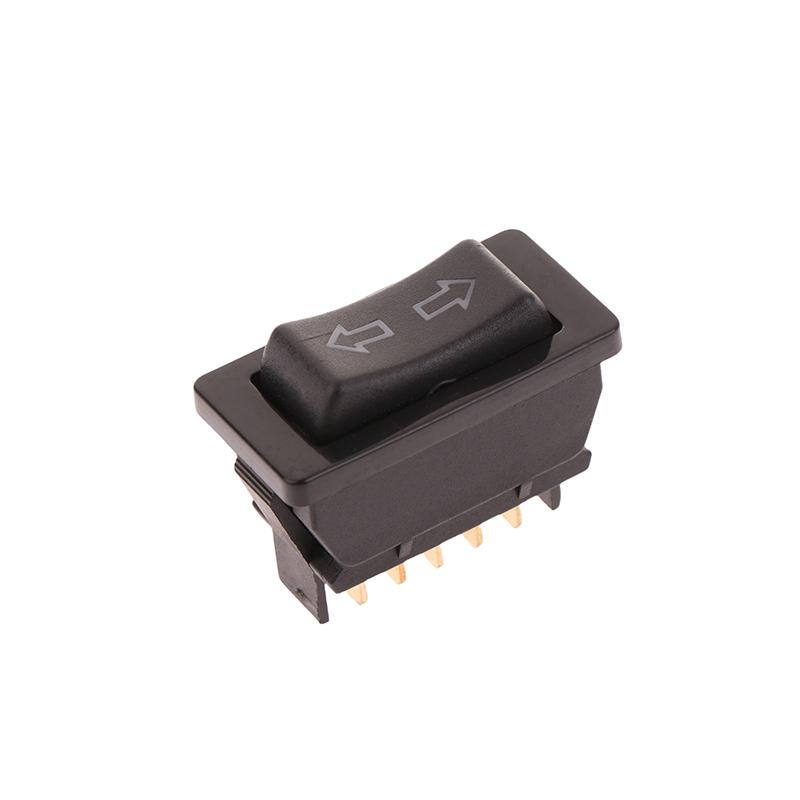 1Pc 5Pin Car Power Switch Universal 12V 2Way Car Push Fit Momentary Electric Aerial Up Down Rocker Switch