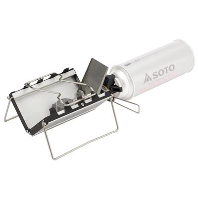Made In Japan Single Burner Ultra Thin Storage Case Included Solo Camping Touring G Stove (2.5cm Thickness) ST-320