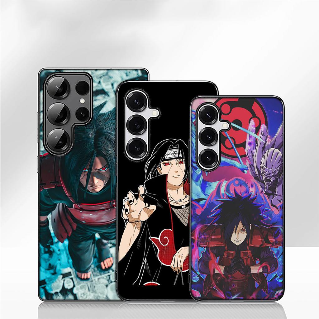 Phone Cover for Apple iPhone 17 16 15 11 Pro XS Max XR 6 7 8 Plus + SE 2020 5 16E Case Itachi Narutos Sasuke Uchiha Madaras