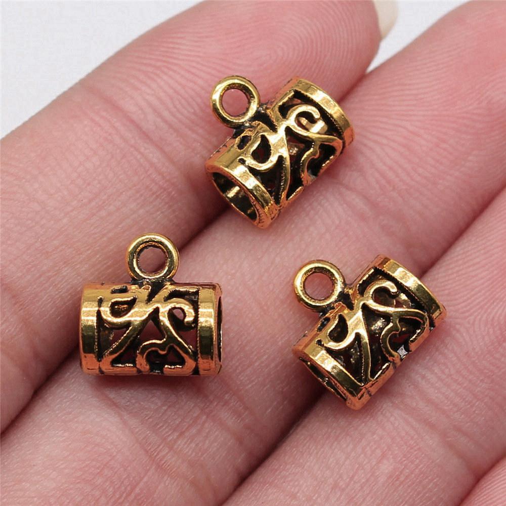 Accessories Parts Pendant Head Bend Tube Kids' Jewelry Materials ZA042