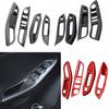 Para Ford Focus 3 MK3 2015 2016 2017 2018 LHD Panel del Elevavidrios de la Puerta Marco Decoración Cubierta Adhesivo Recorte Accesorios Interiores