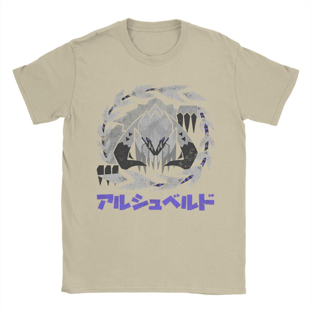 Mens Womens Huntered Wilds Shirt Pure Cotton Printed Tee Shirts  Clothing Outfits