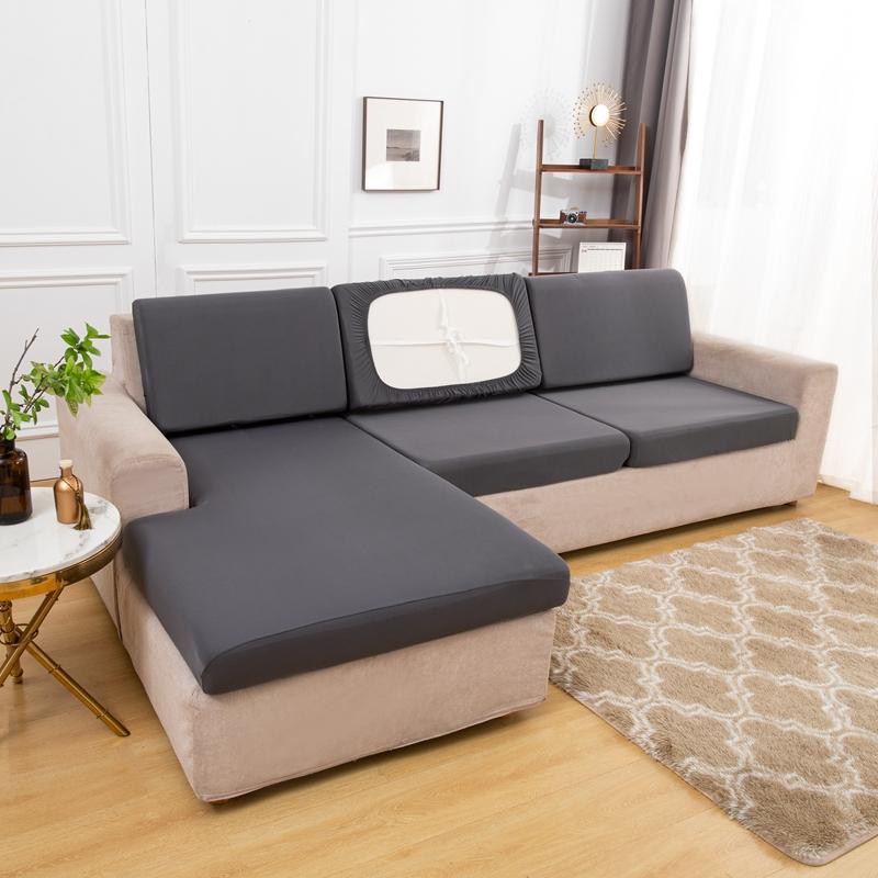 Silk Summer Sofa Cushion Cover Seat Back Pad Cover 2025 Home Living Room Couch Cover Soft Protector