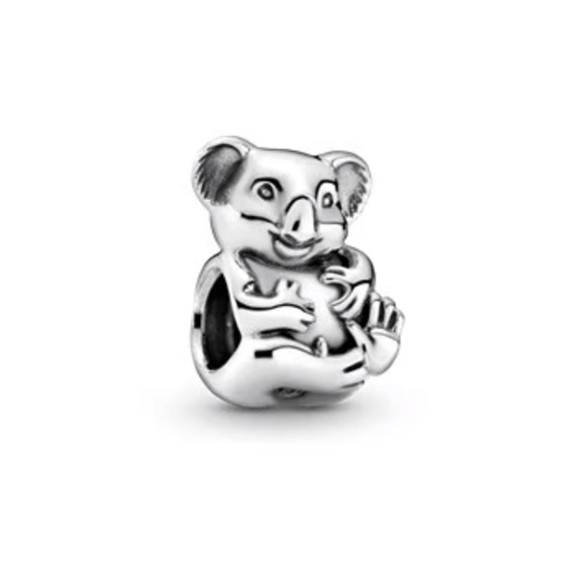Animal Series Charms Fox Owl Sea Turtle Rabbit Raccoon Highland Cow Beads Fit Bracelets Beads DIY Jewelry Gift