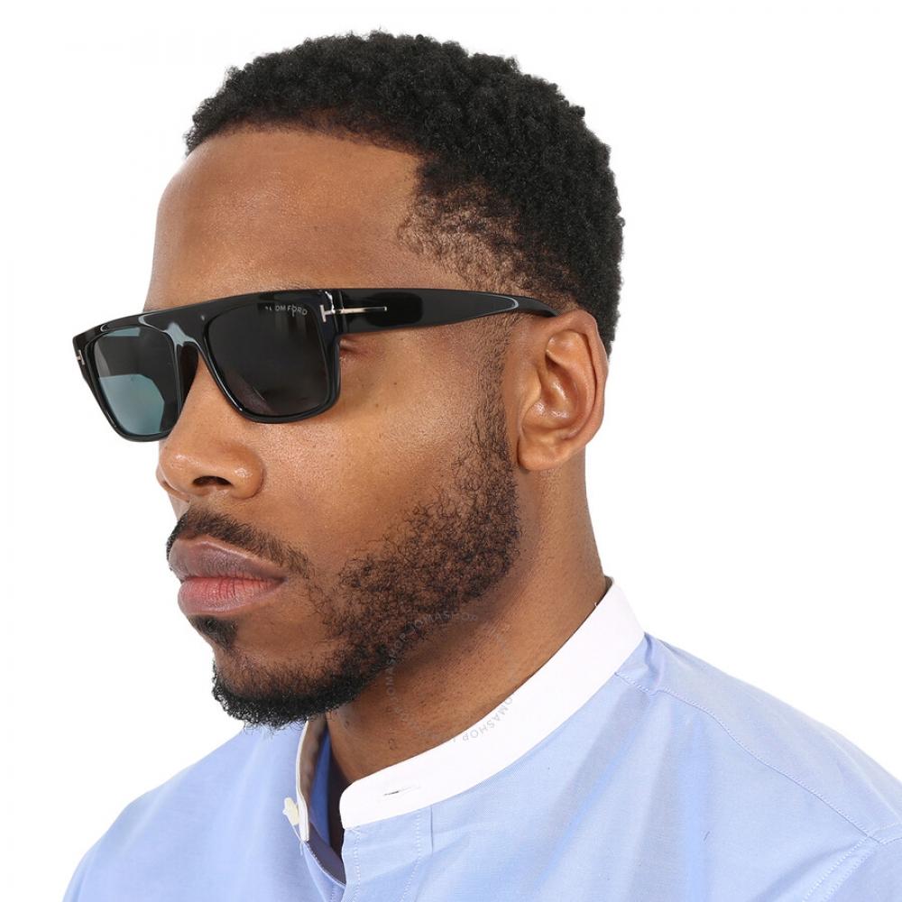 Dunning Blue Browline Men S SunglaSSeS Ft0907 01v 55