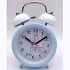 Student with Alarm Clock Personalized Bedroom Metal Silent Children's Bedside Luminous Bell Modern Minimalist Style Clock
