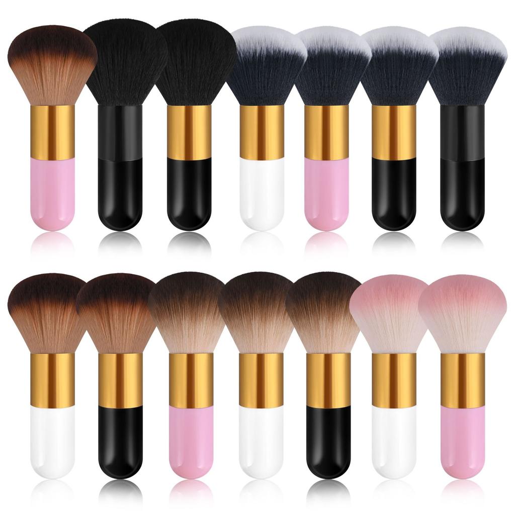 Large Size Powder Brush Professional Makeup Brushes Black Multifunctional Foundation Blush Sculpting Bronzer Brush Make Up Tools