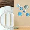 10Pcs W Type Hide Plate Hook Rustproof Steel Construction For Securely Hanging Dishes