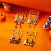 Spider Ghost Ear Studs Bat Pumpkin Dangle Earrings Aesthetic Halloween Earrings  Unisex