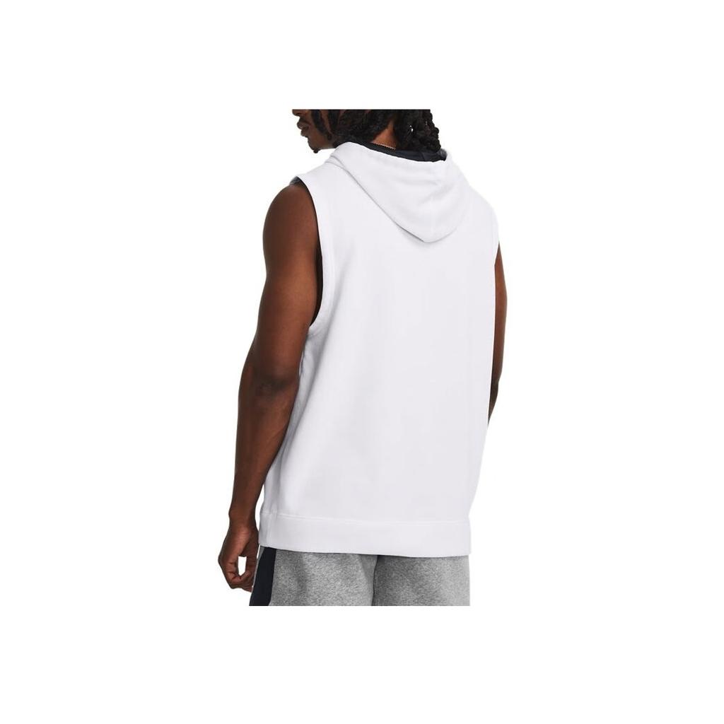 Under Armour Curry Graphic Print Breathable Sports Basketball Vest Men Vests White 1374301-101