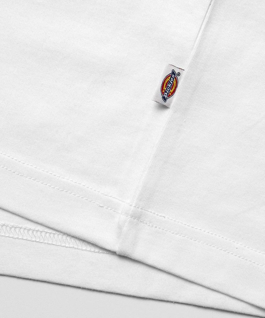 DICKIES [2Pack] Aerocool Basic Font Logo T-Shirt White/White