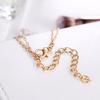 Fashion double layer heart-shaped crystal bracelet female engagement wedding bracelet