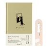 Midori Book Style Diary B6 Modified Cat Limited with 22477006 January 2027, Size, Weekly, Pattern, Edition, Bookmark, Beige, (starts 2027)