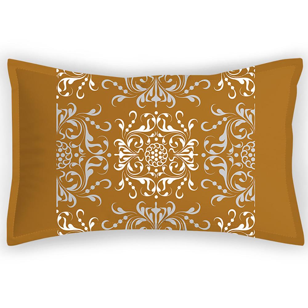 New Style Pillowcases Classic Shading Satin Pillowcases Digital Printed Home Pillowcases
