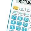 Pocket Calculator Mini Small Portable for Students School Office Supplies with Rope Blue