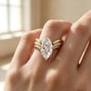 925 Sterling Silver New Fashion Inlaid Zirconia Exquisite Ring for Women Sparkling Wedding Party High Quality Fine Jewelry