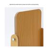 Rotatable Makeup Mirror with Wooden Stand Desktop Makeup Mirror,Lovely Cosmetic Mirror Vanity Mirror for Womens Girls