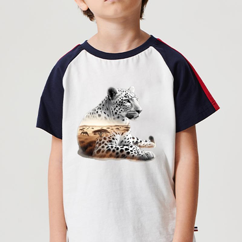 Forest Animals Thermal Transfer Easy To Print T-Shirt Hoodies Clothes Stickers Heat Press Appliqued Diy Patch Decals