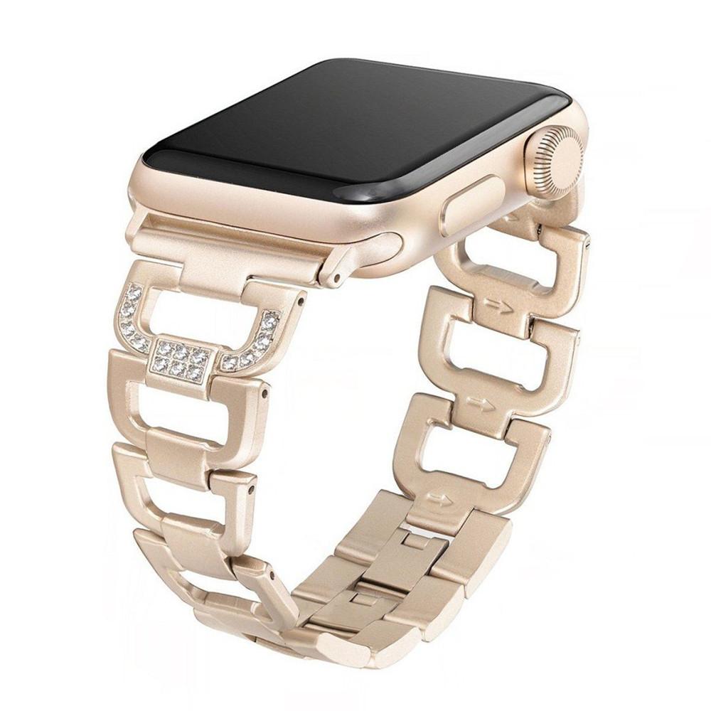 Luxury Metal Diamond Bracelet for Apple Watch Band 49 44 41 42mm for Iwatch 8 7 SE 6 5 4 3 38 45 40mm Stainless Steel Strap Smartwatch Accessories