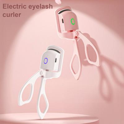 Auksti uzkarsējams skropstu lokšķēru USB uzlādējams elektriskais skropstu lokšķēru 2 temperatūras ātra uzsildīšana pārnēsājams sieviešu uzkarsējams skropstu lokšķēru rīks